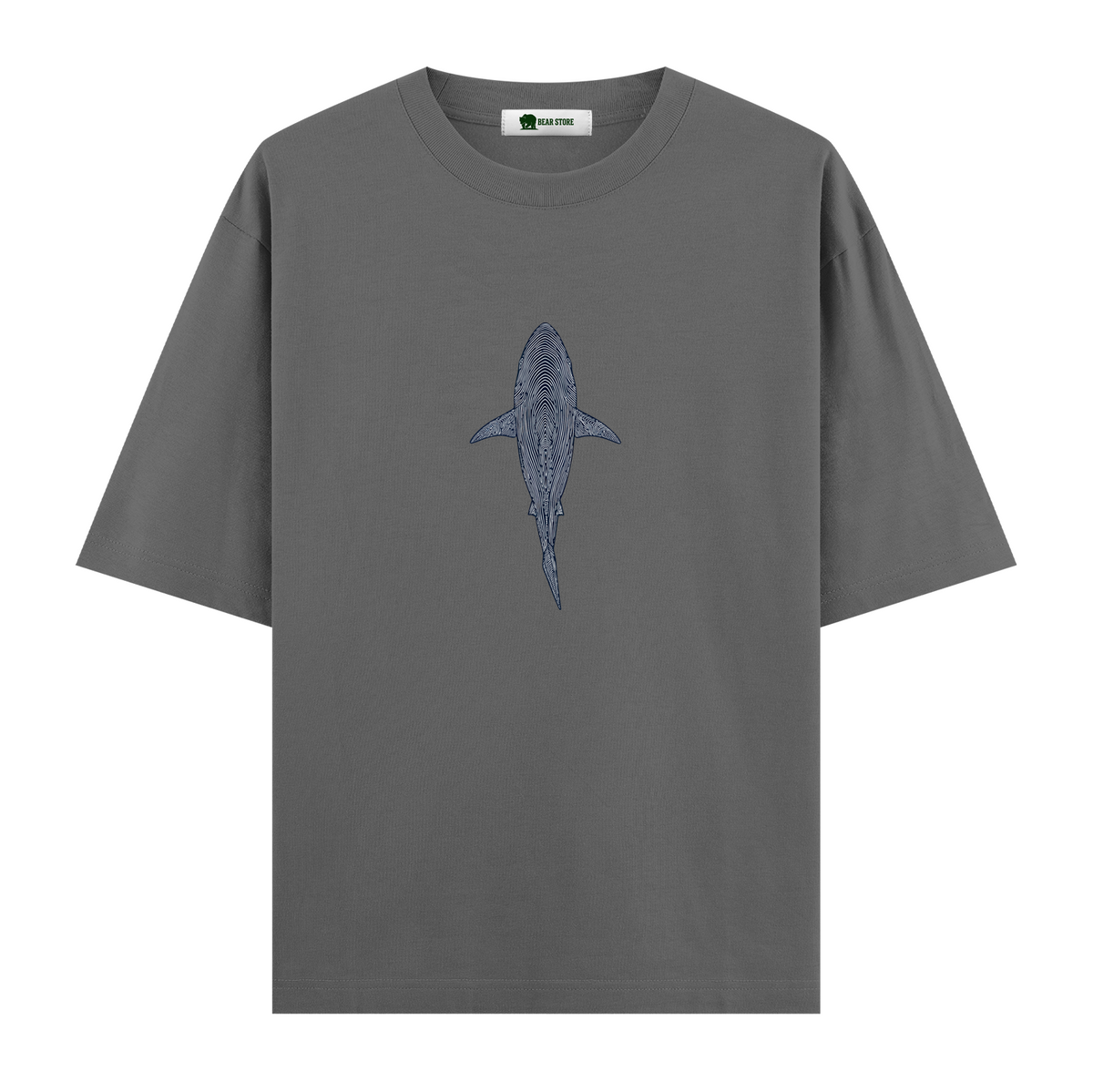 Shark Draw - Oversize T-shirt