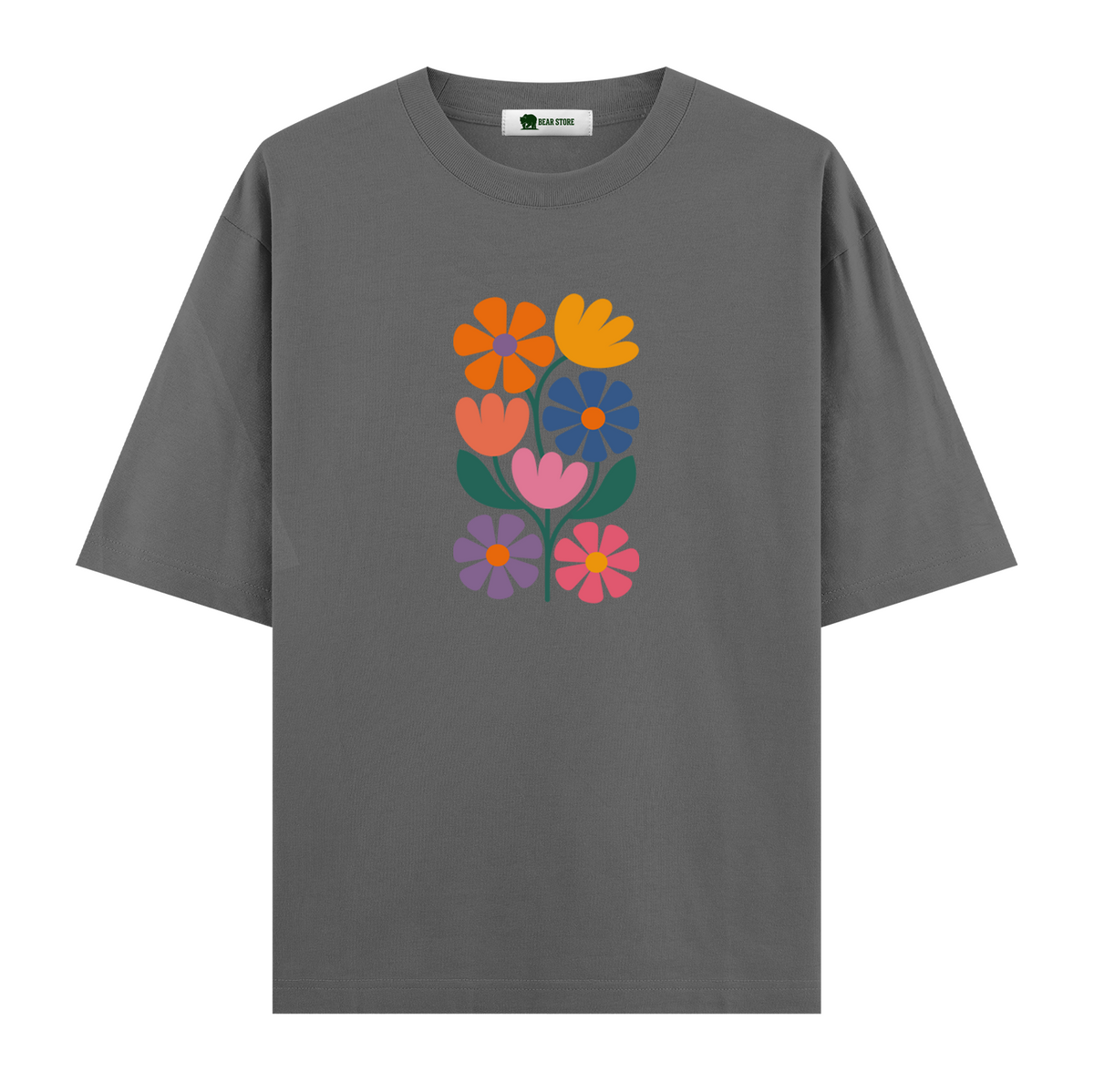 Flowers - Oversize T-shirt