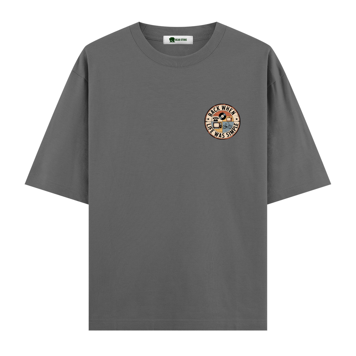 Life Was Simple - Oversize T-shirt