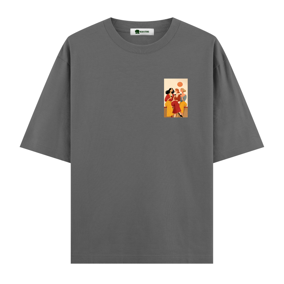 Wine O'Clock - Oversize T-shirt
