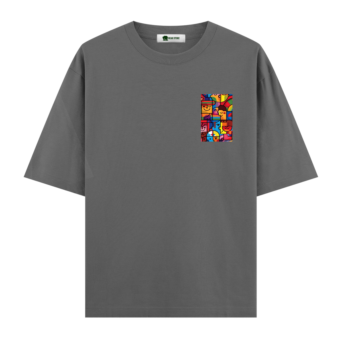 Cubist Society - Oversize T-shirt