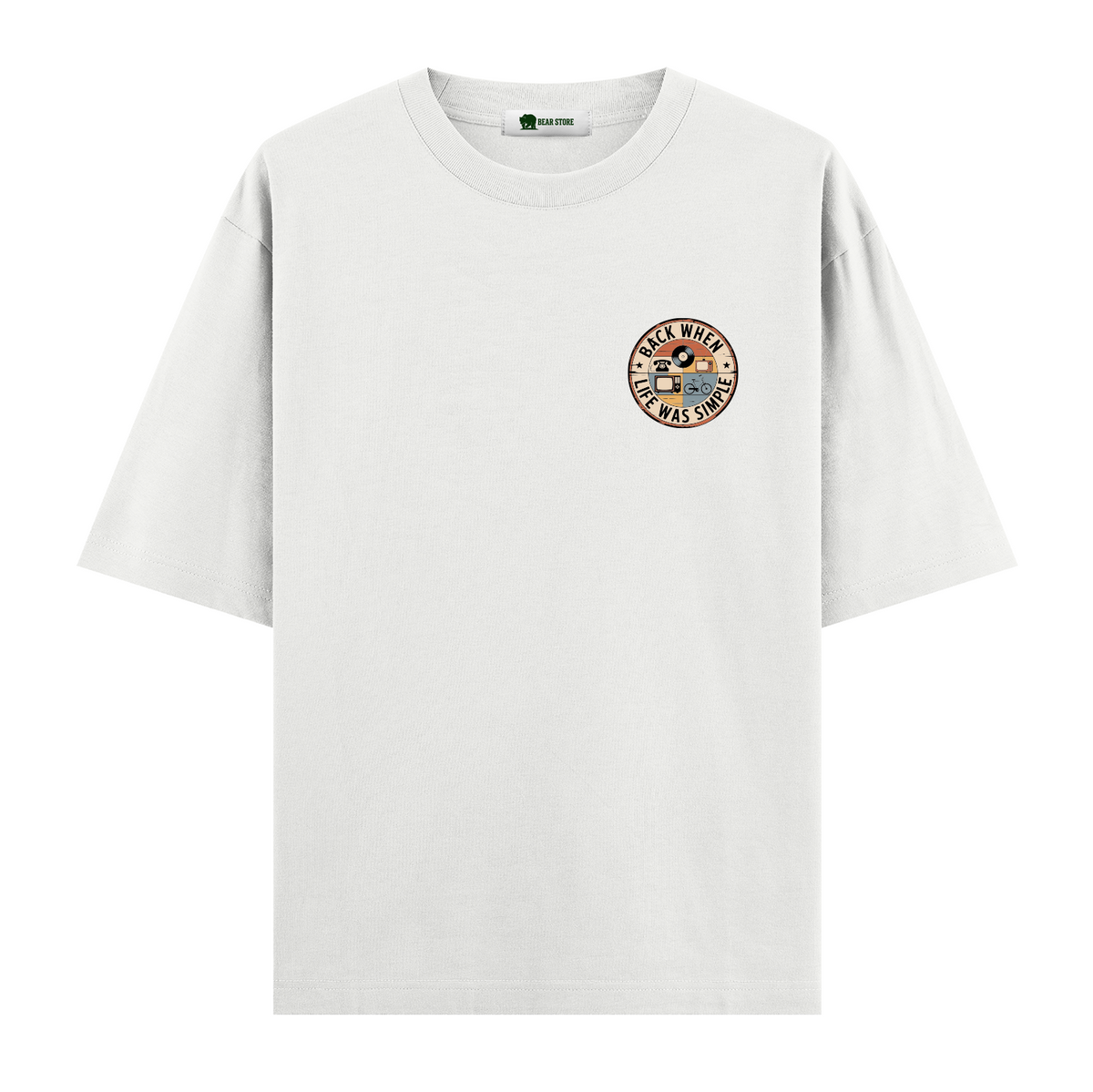 Life Was Simple - Oversize T-shirt