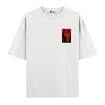 Crimson Lights - Oversize T-shirt