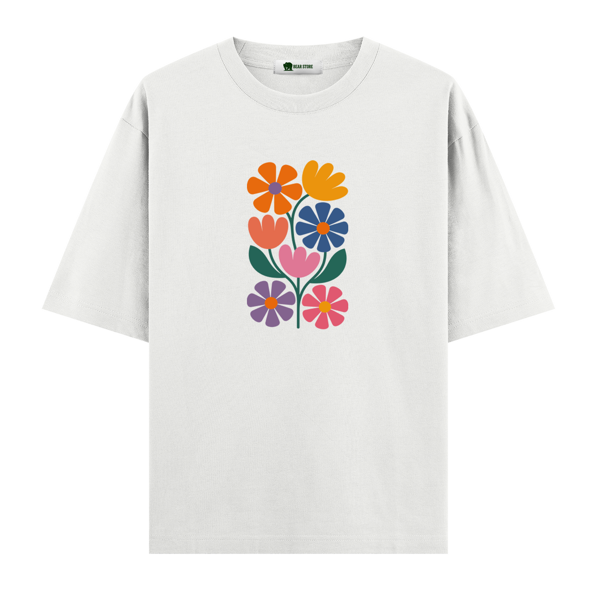 Flowers - Oversize T-shirt