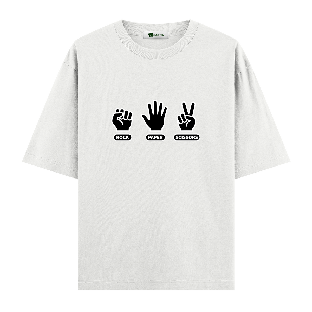 Rock Paper Scissors - Oversize T-shirt