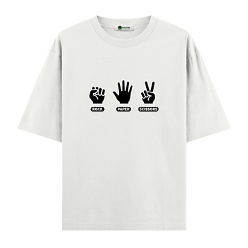 Rock Paper Scissors - Oversize T-shirt