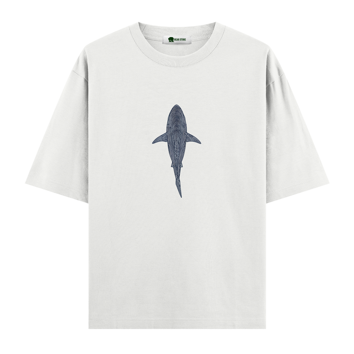 Shark Draw - Oversize T-shirt