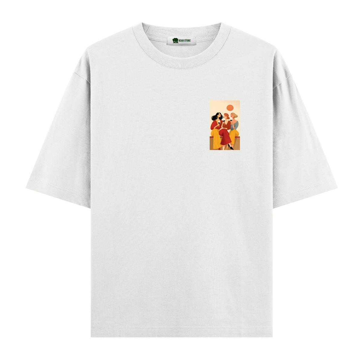 Wine O'Clock - Oversize T-shirt