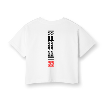 Not Over - Crop T-Shirt