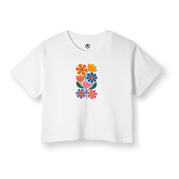 Flowers - Crop T-Shirt