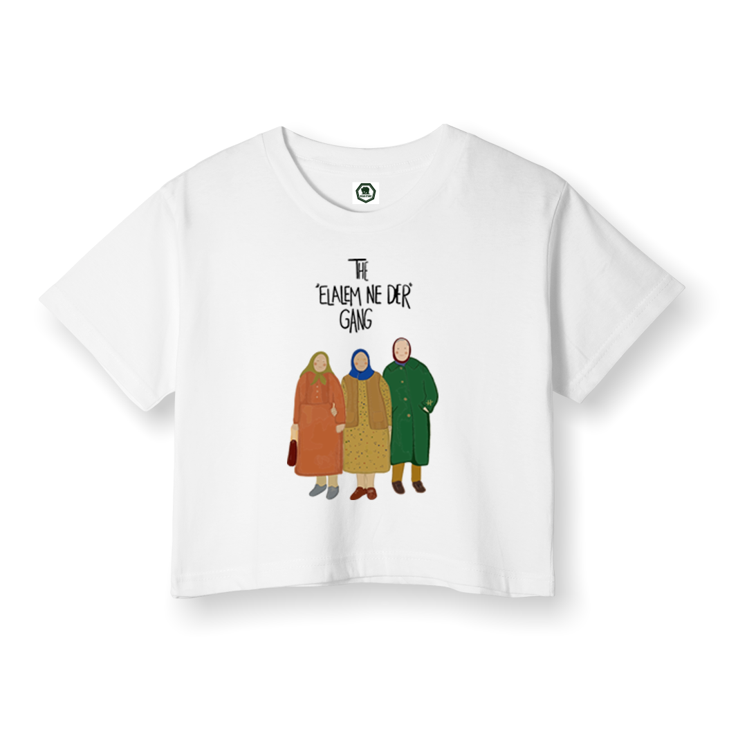 The Elalem Ne Der Gang - Crop T-Shirt