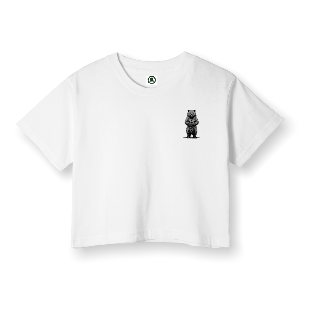 Shutter Bear - Crop T-Shirt