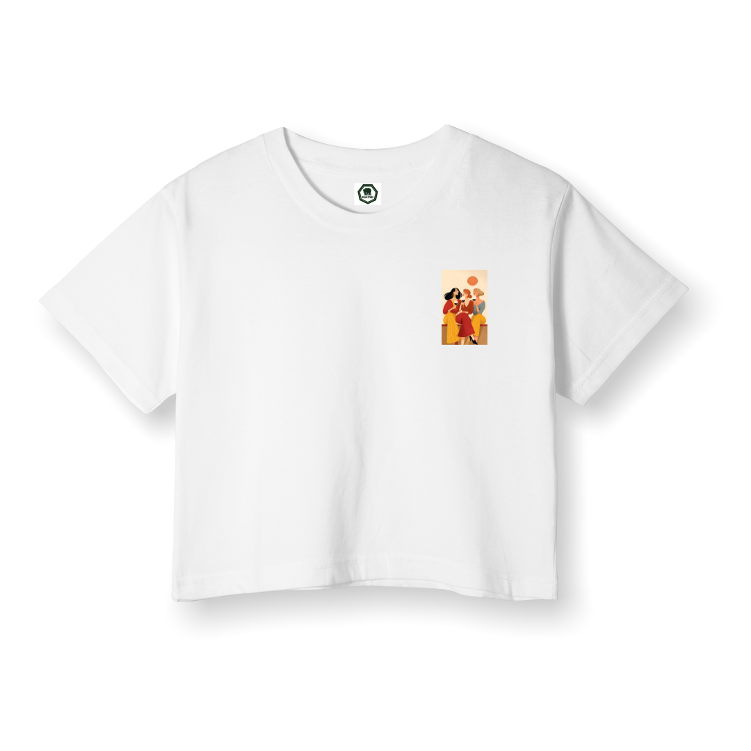 Wine O'Clock - Crop T-Shirt
