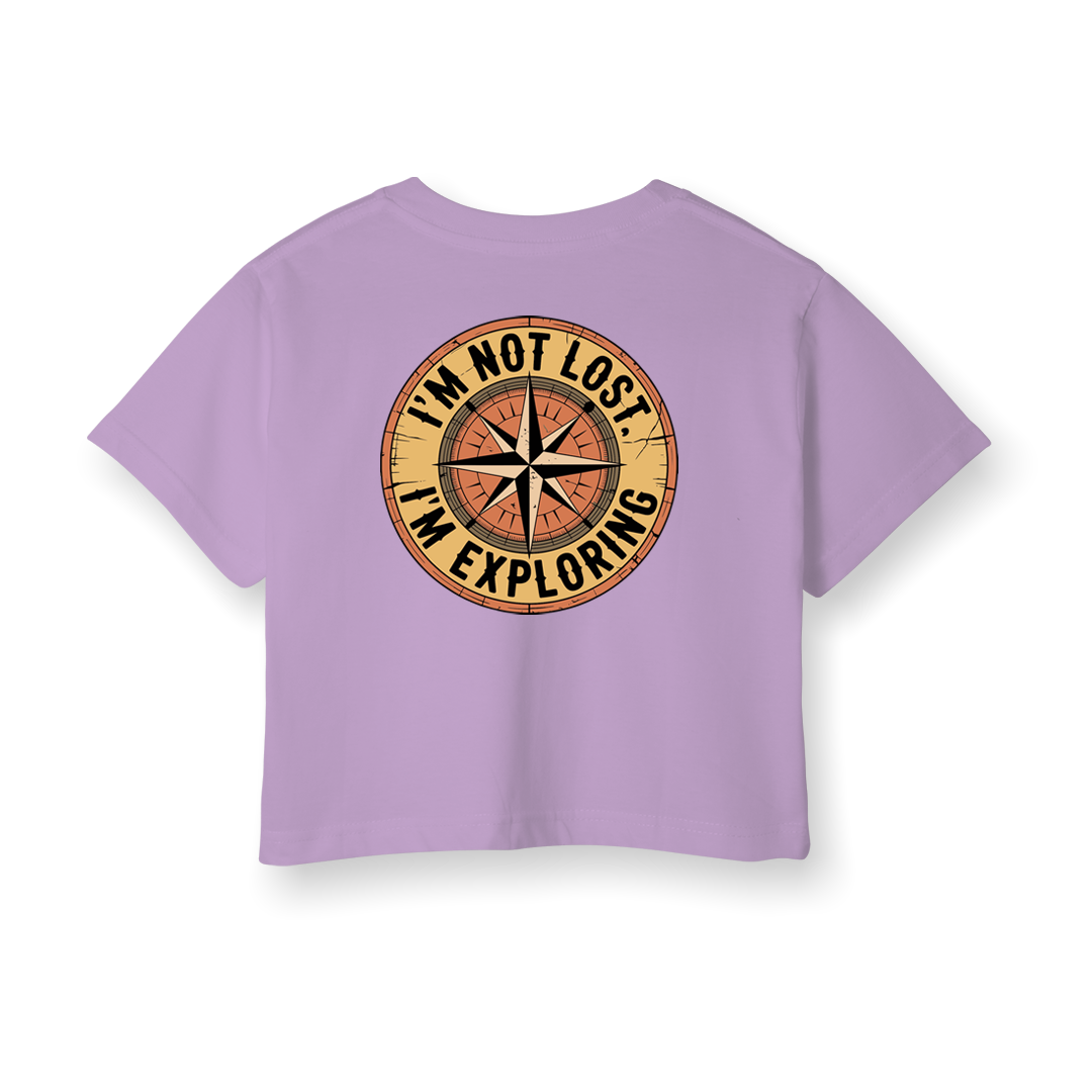 I'm Exploring - Crop T-Shirt