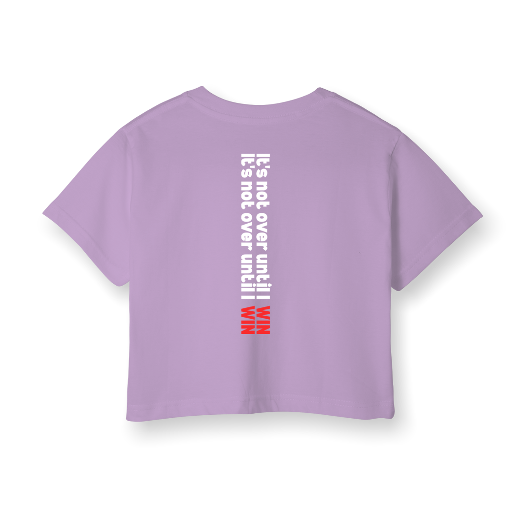 Not Over - Crop T-Shirt