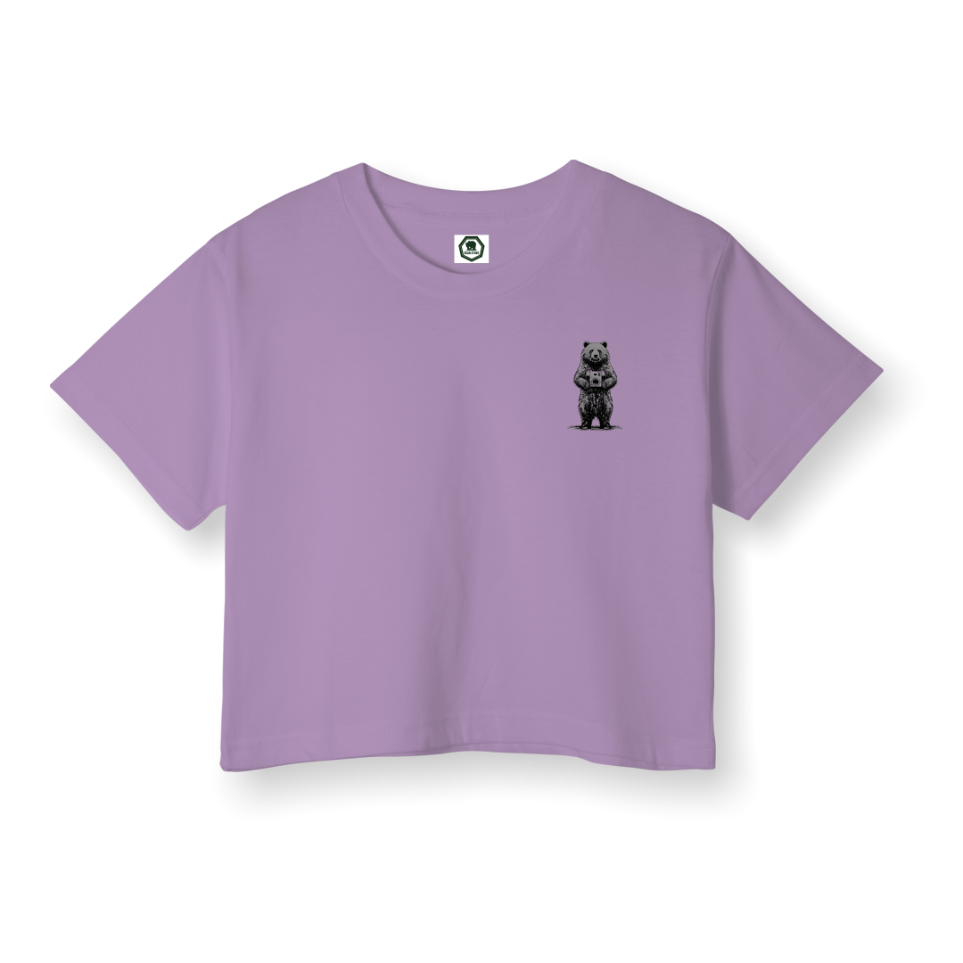 Shutter Bear - Crop T-Shirt