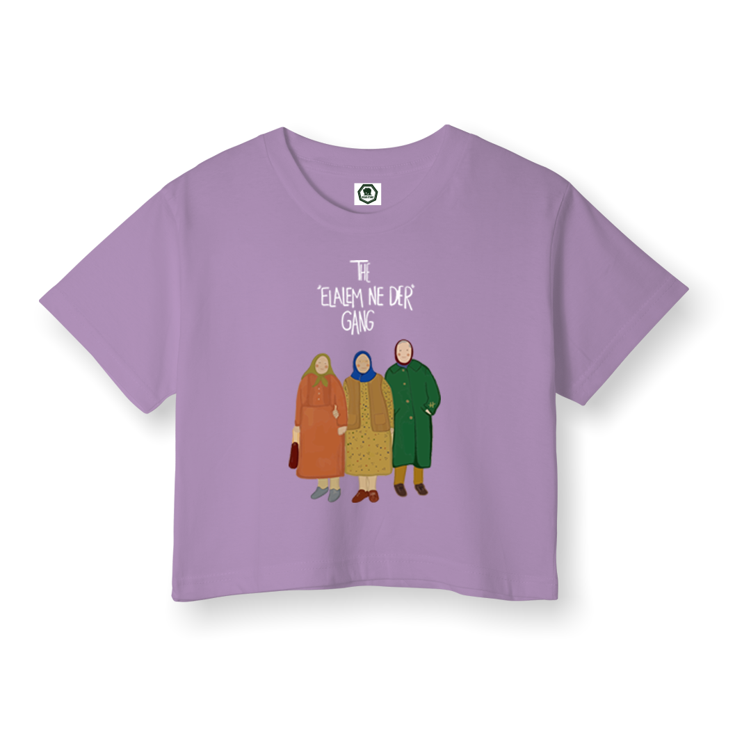 The Elalem Ne Der Gang - Crop T-Shirt