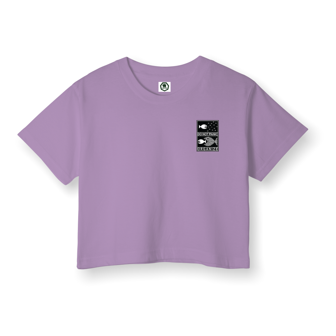 Organize - Crop T-Shirt