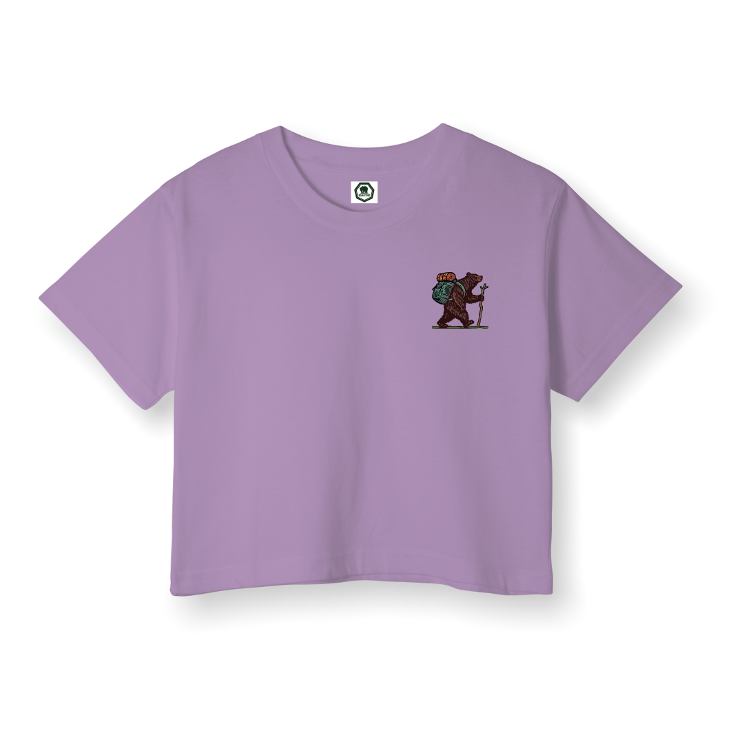 Wandering Bear - Crop T-Shirt