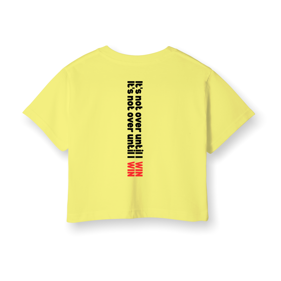 Not Over - Crop T-Shirt