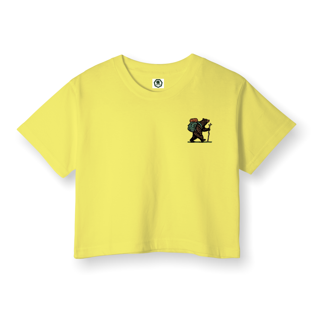 Wandering Bear - Crop T-Shirt