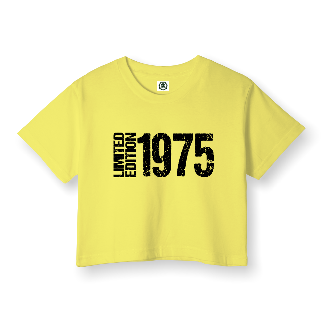 Limited 1975 - Crop T-Shirt