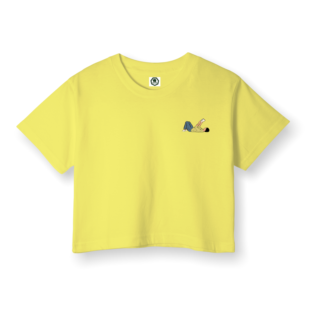 Lost in Pages - Crop T-Shirt