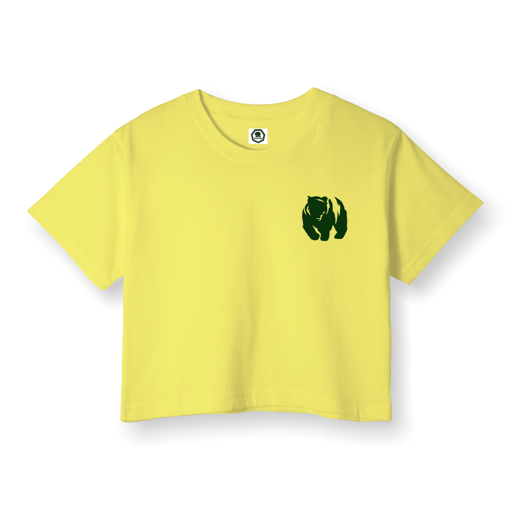 Raw Bear - Crop T-Shirt