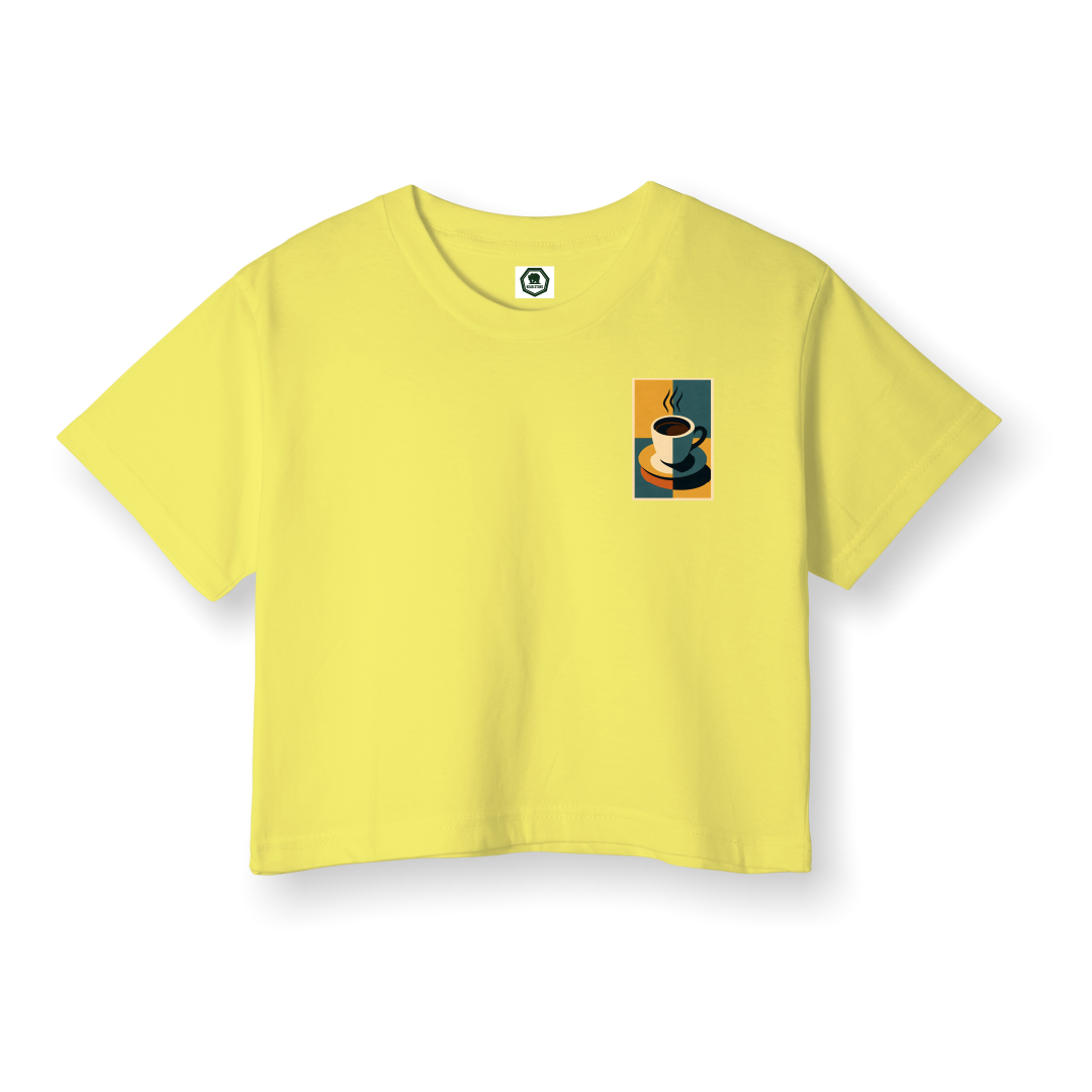 Coffee - Crop T-Shirt