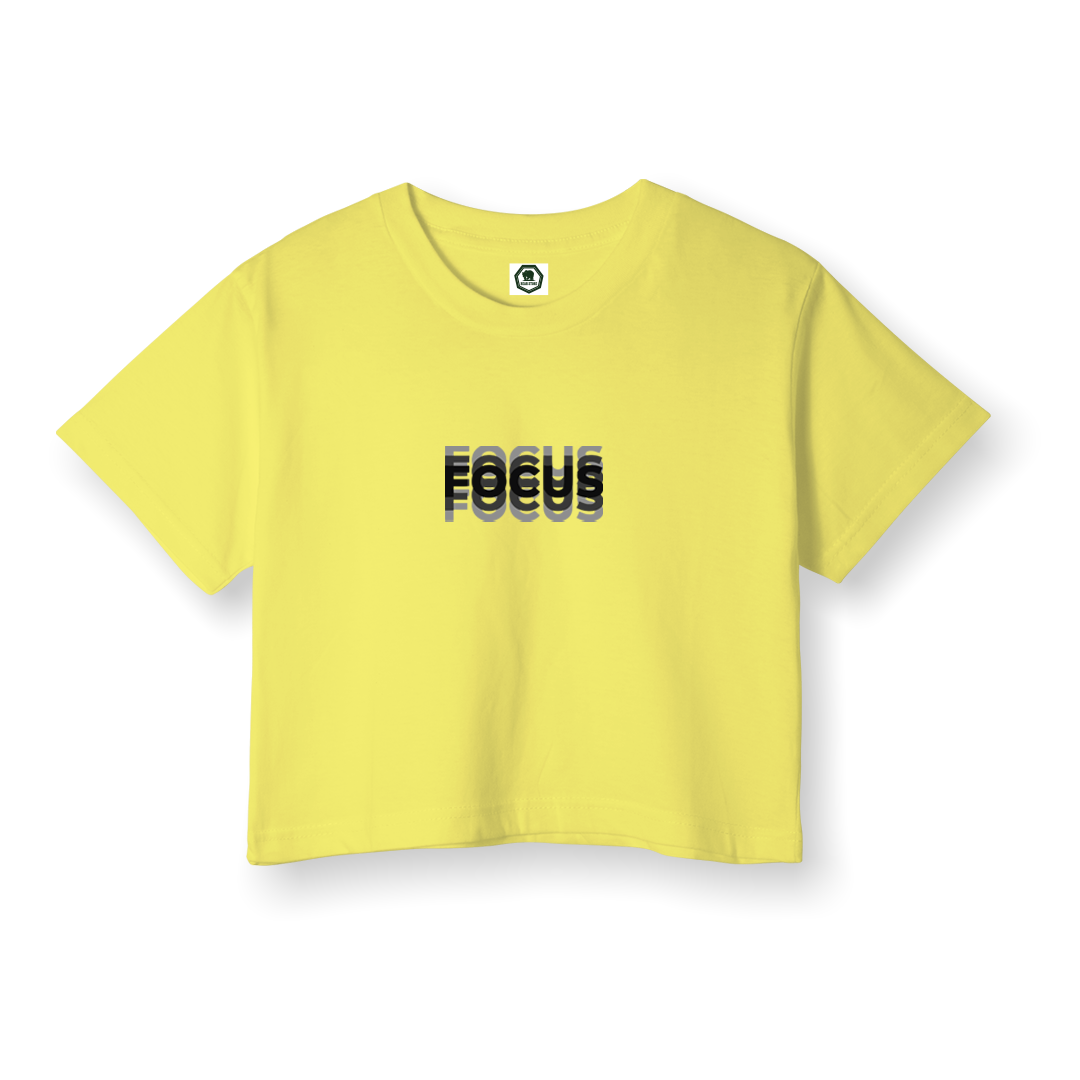 Focus - Crop T-Shirt