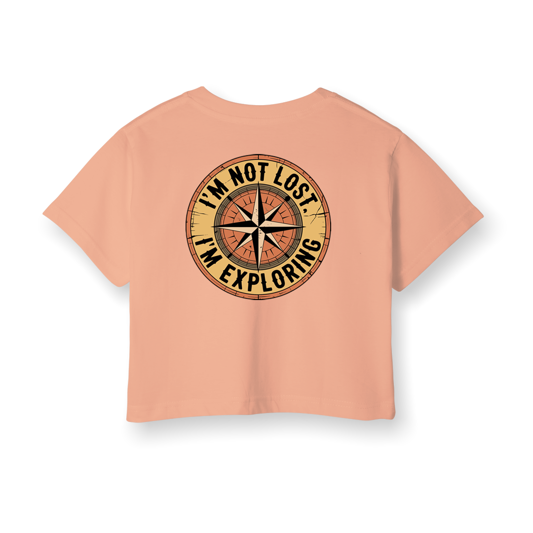 I'm Exploring - Crop T-Shirt