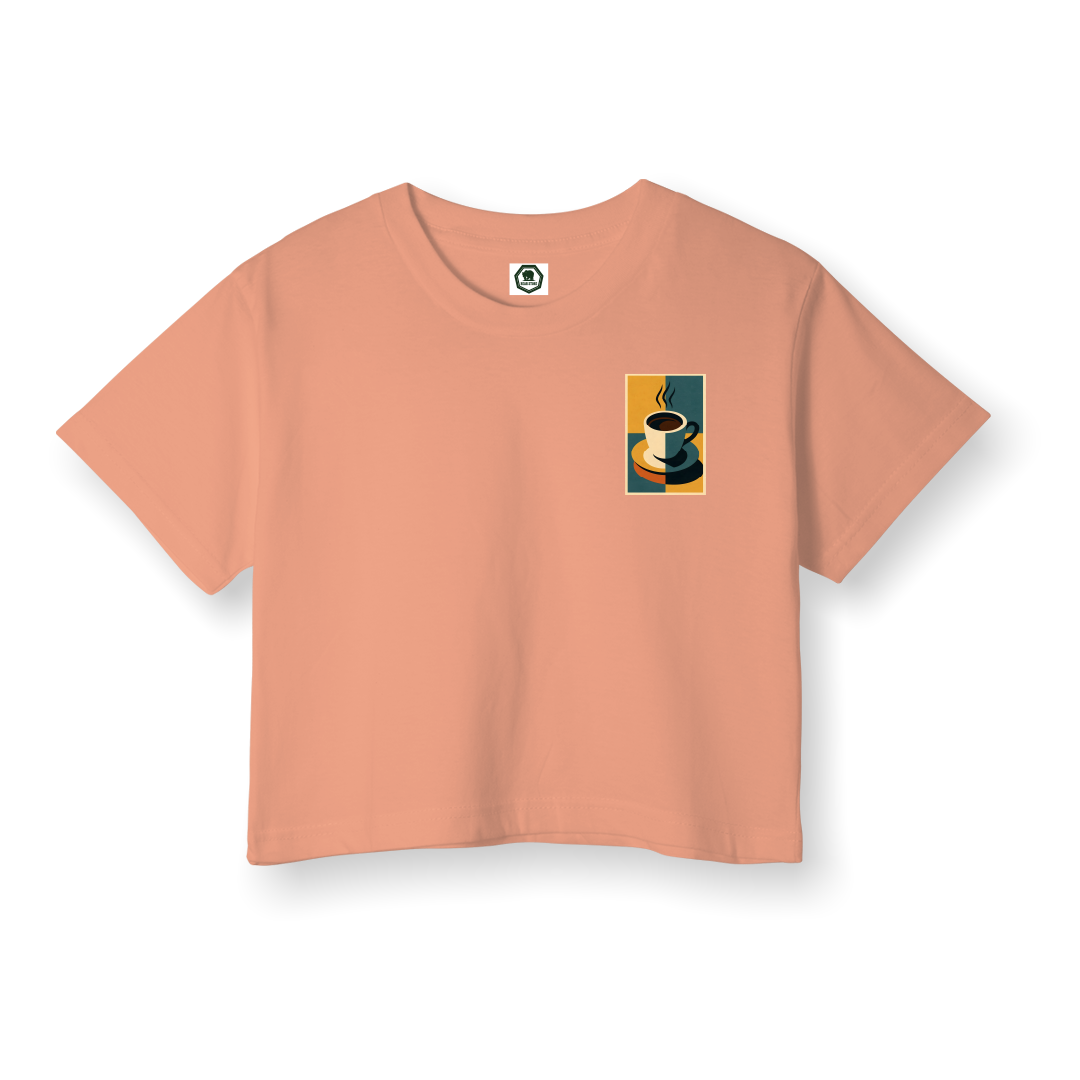 Coffee - Crop T-Shirt