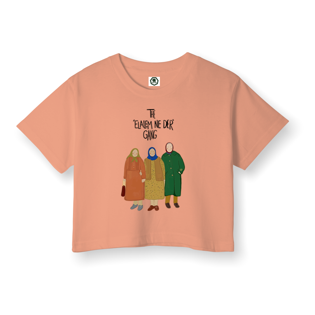 The Elalem Ne Der Gang - Crop T-Shirt