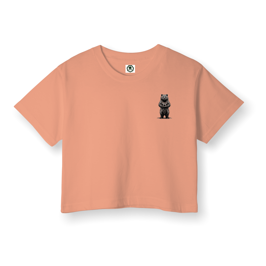 Shutter Bear - Crop T-Shirt