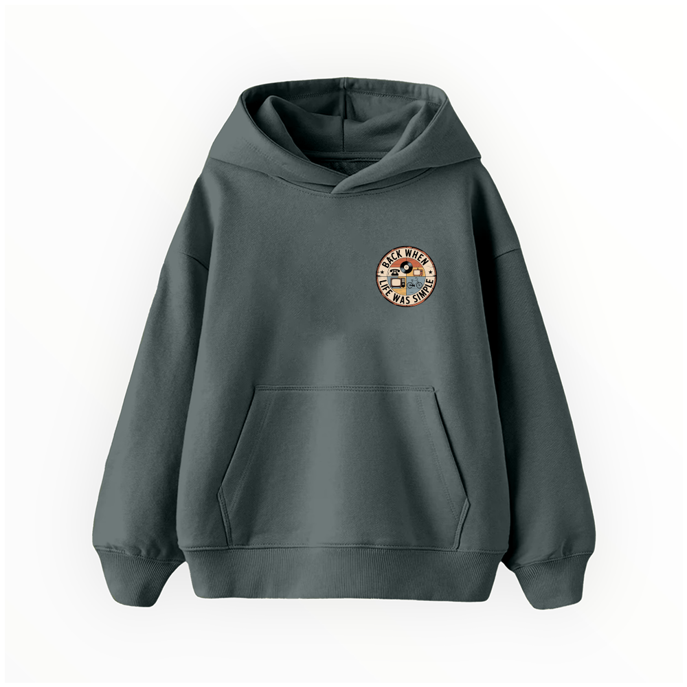 Life Was Simple - Çocuk Hoodie