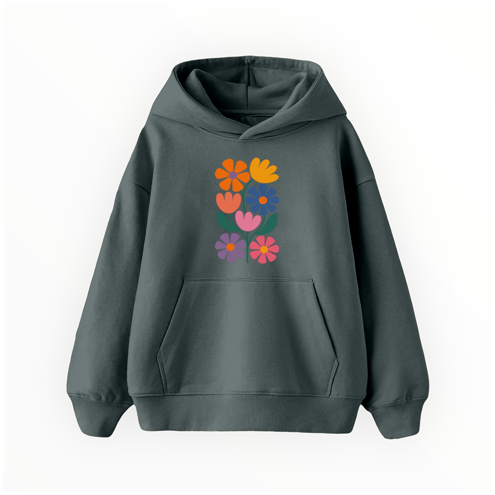 Flowers - Çocuk Hoodie