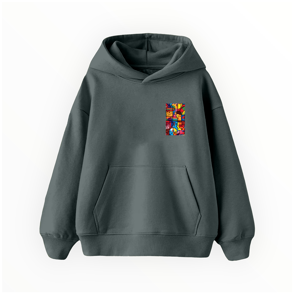 Cubist Society - Çocuk Hoodie