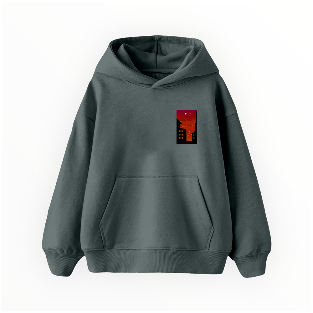 Crimson Lights - Çocuk Hoodie