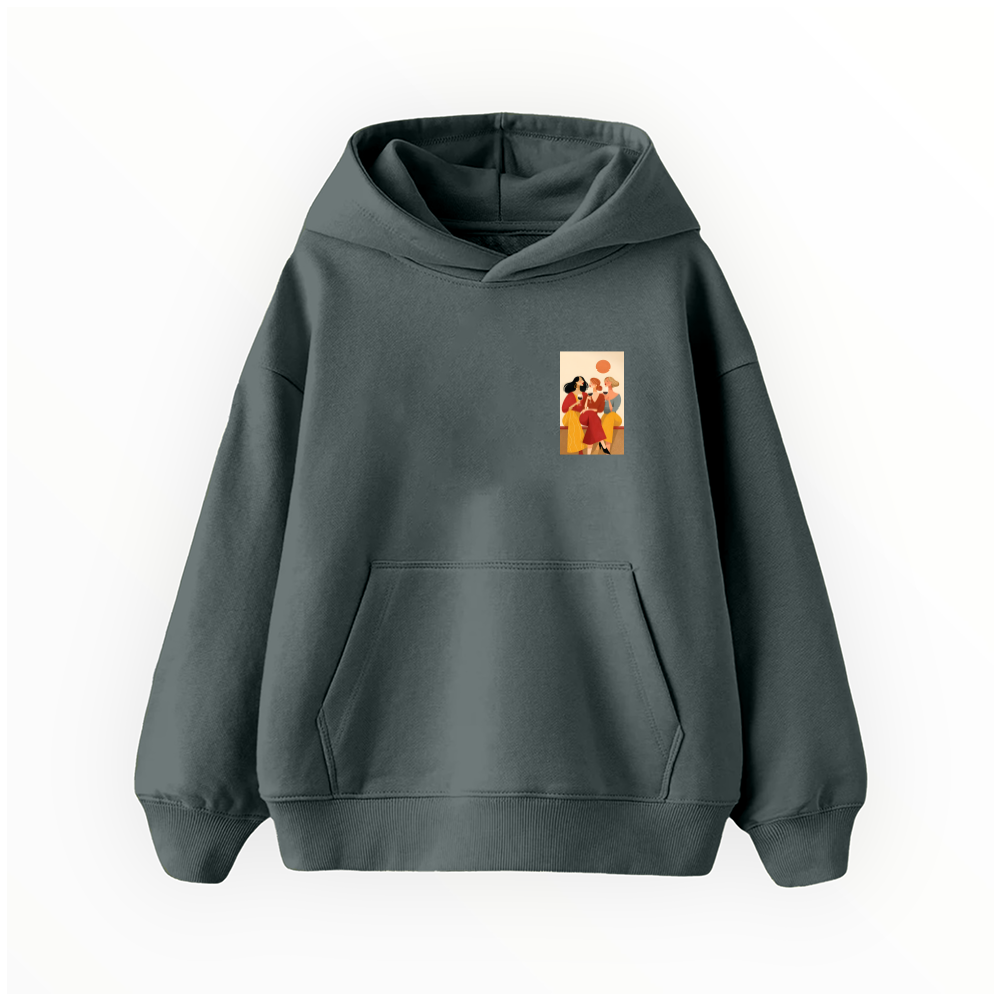 Wine O'Clock - Çocuk Hoodie