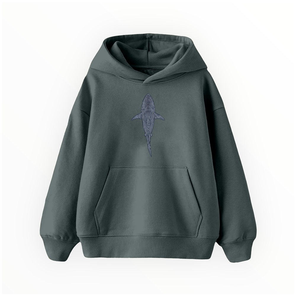 Shark Draw - Çocuk Hoodie