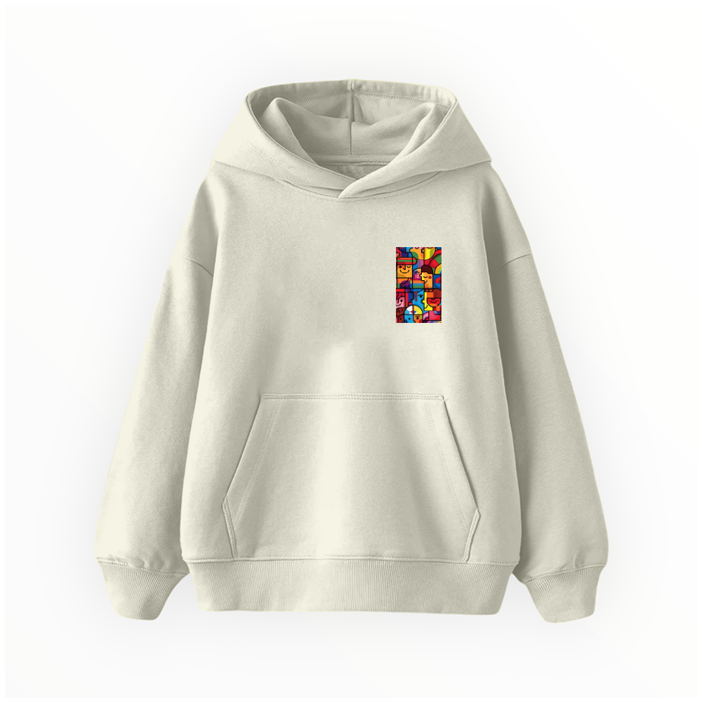 Cubist Society - Çocuk Hoodie