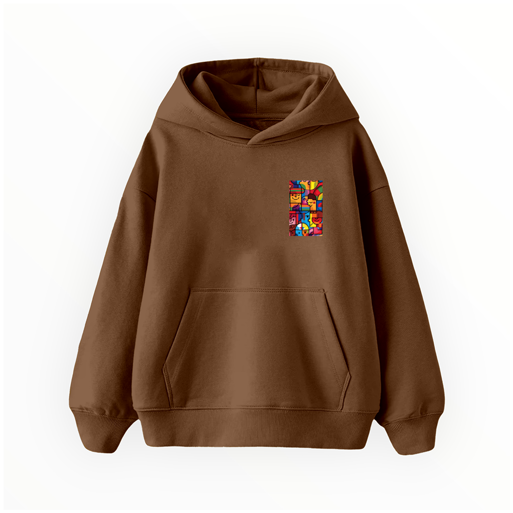 Cubist Society - Çocuk Hoodie