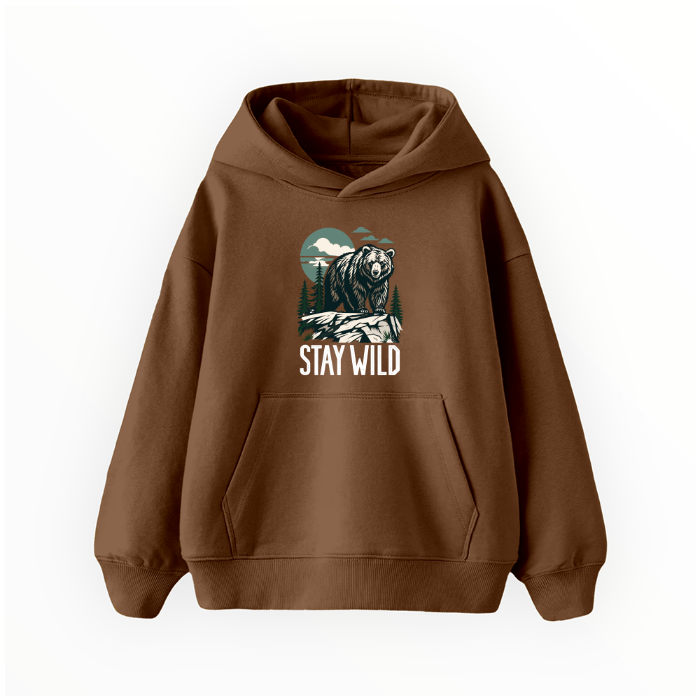 Stay Wild - Çocuk Hoodie
