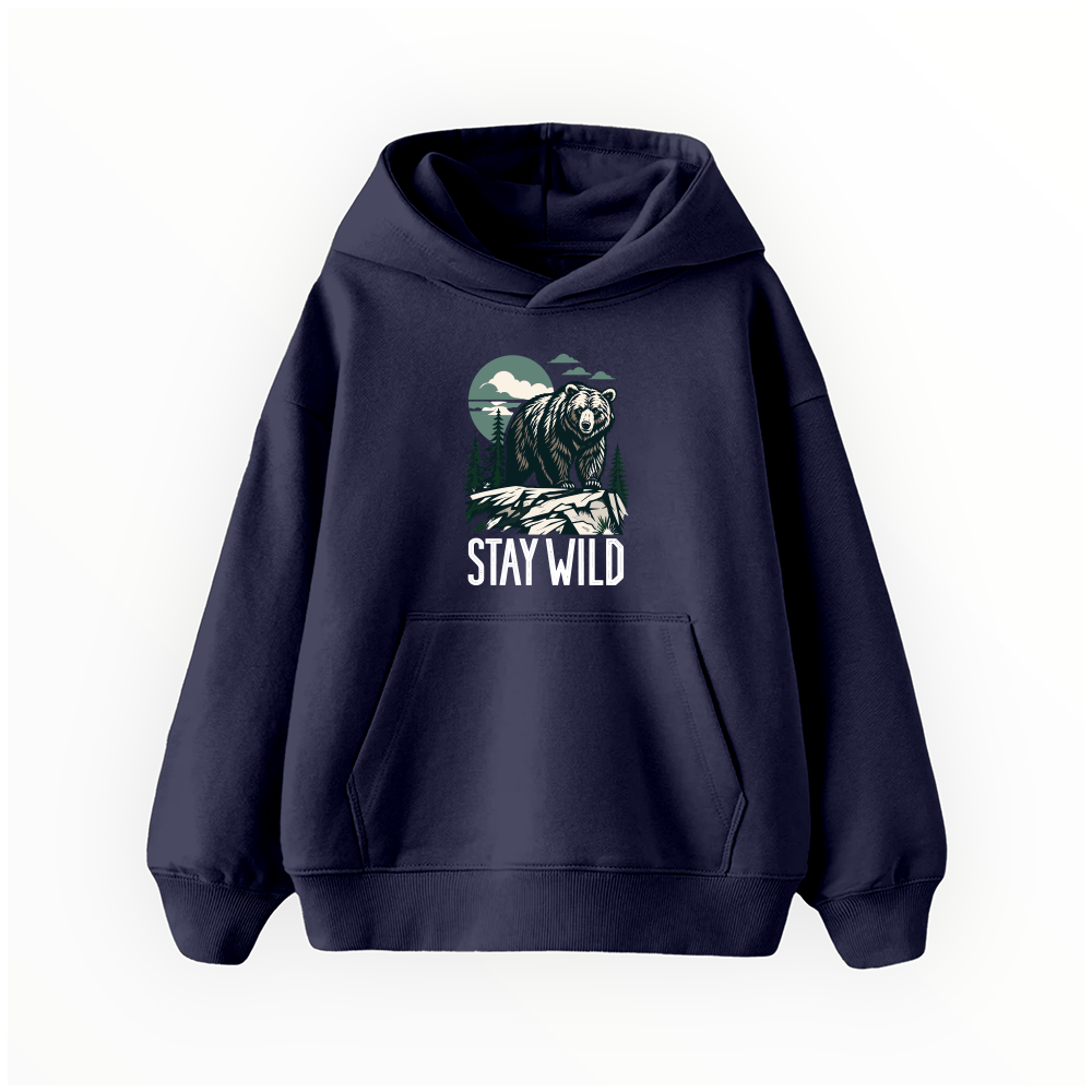 Stay Wild - Çocuk Hoodie