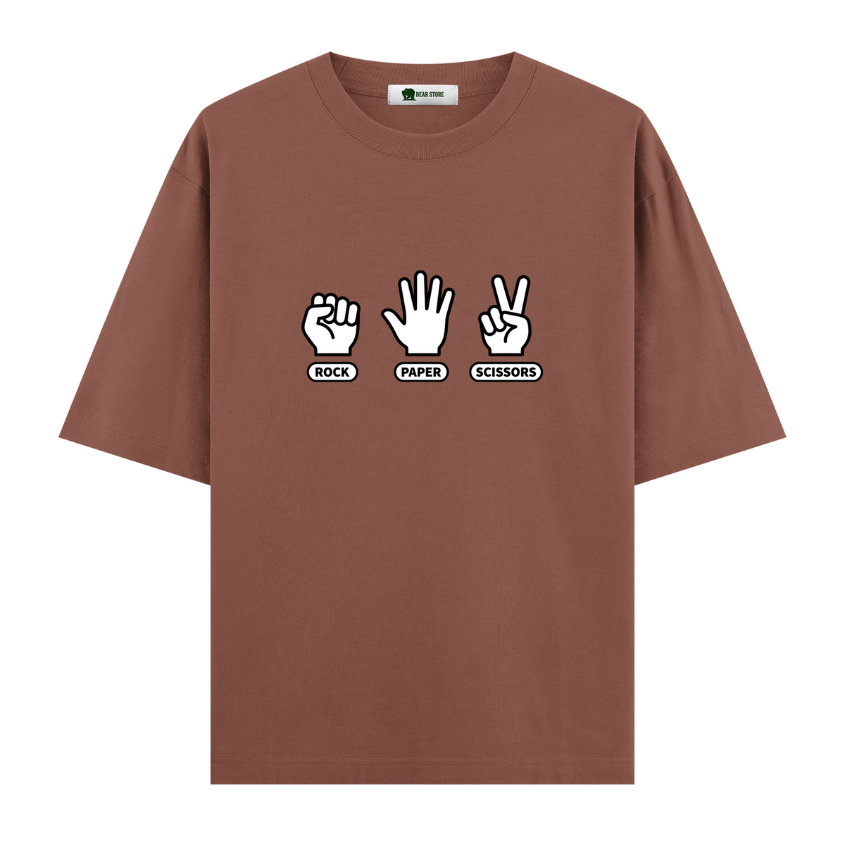 Rock Paper Scissors - Oversize T-shirt