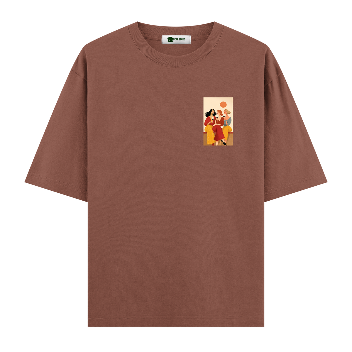 Wine O'Clock - Oversize T-shirt