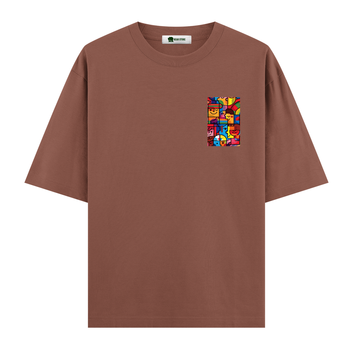 Cubist Society - Oversize T-shirt