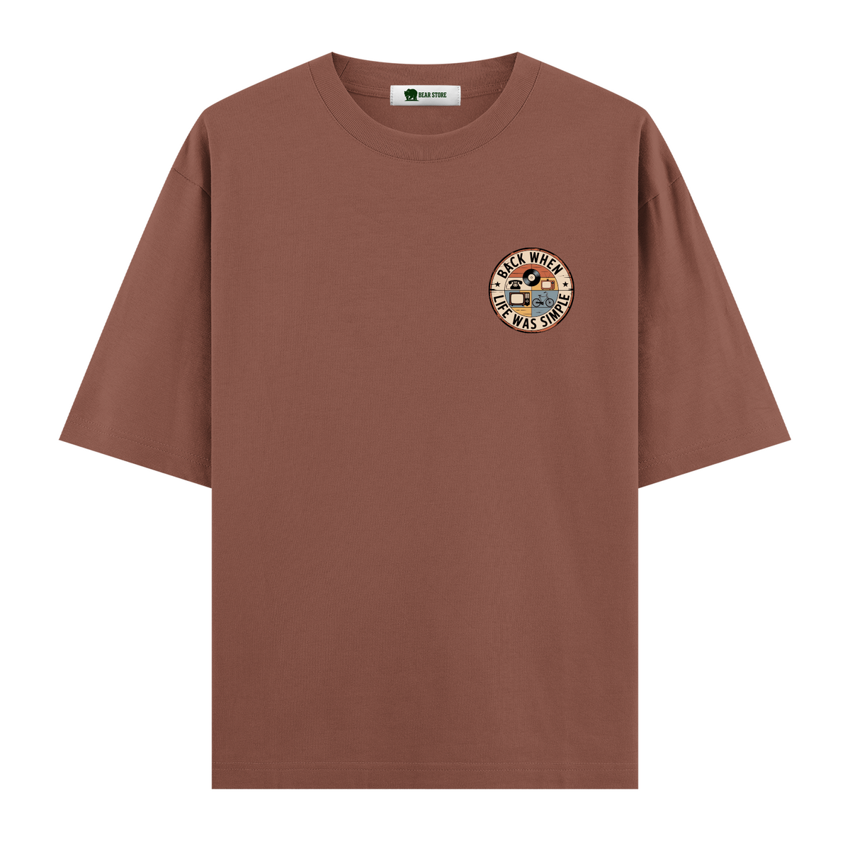 Life Was Simple - Oversize T-shirt