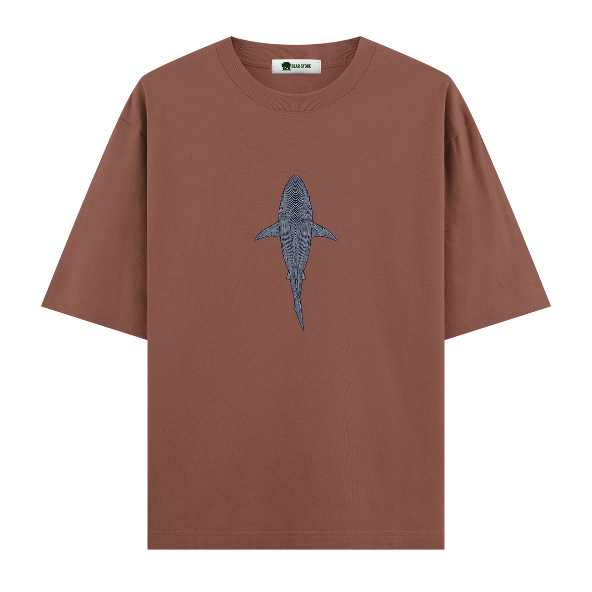 Shark Draw - Oversize T-shirt