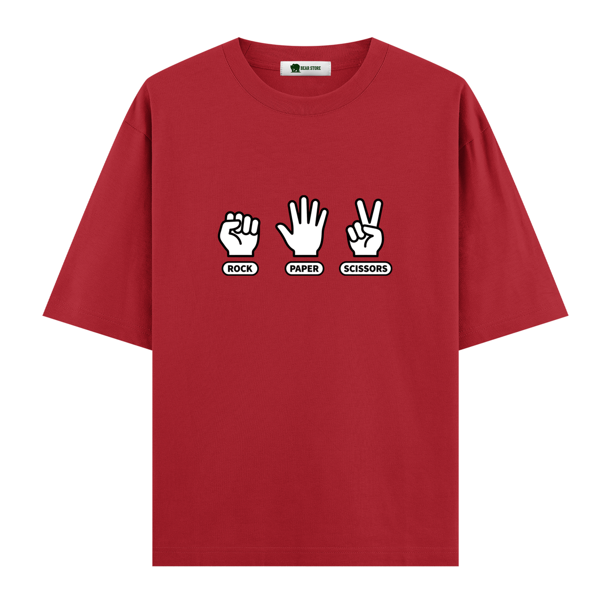 Rock Paper Scissors - Oversize T-shirt